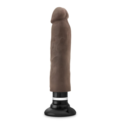 Au Naturel - 11 Inch Sensa Feel Magnum Vibrating Dong - Chocolate by Blush