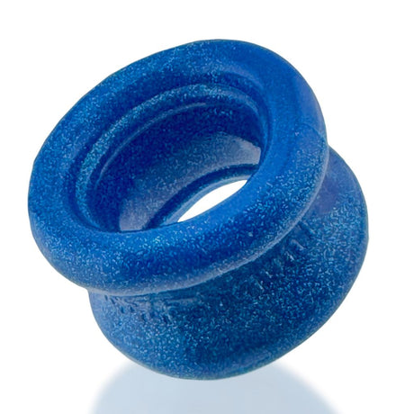 OXBALLS Squeeze Short Ballstretcher — Blue Fire, 1.25" - OX-3208-BLF