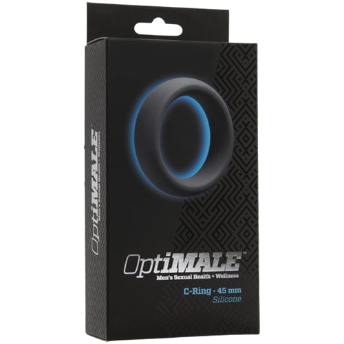 Optimale C Ring 45 Mm - Thick - Slate by Doc Johnson