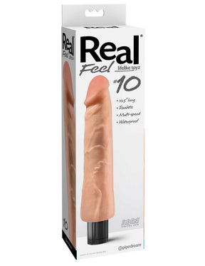 Pipedream Real Feel No. 10 Lifelike Dildo — Light, 10.5 in - PD1370-21