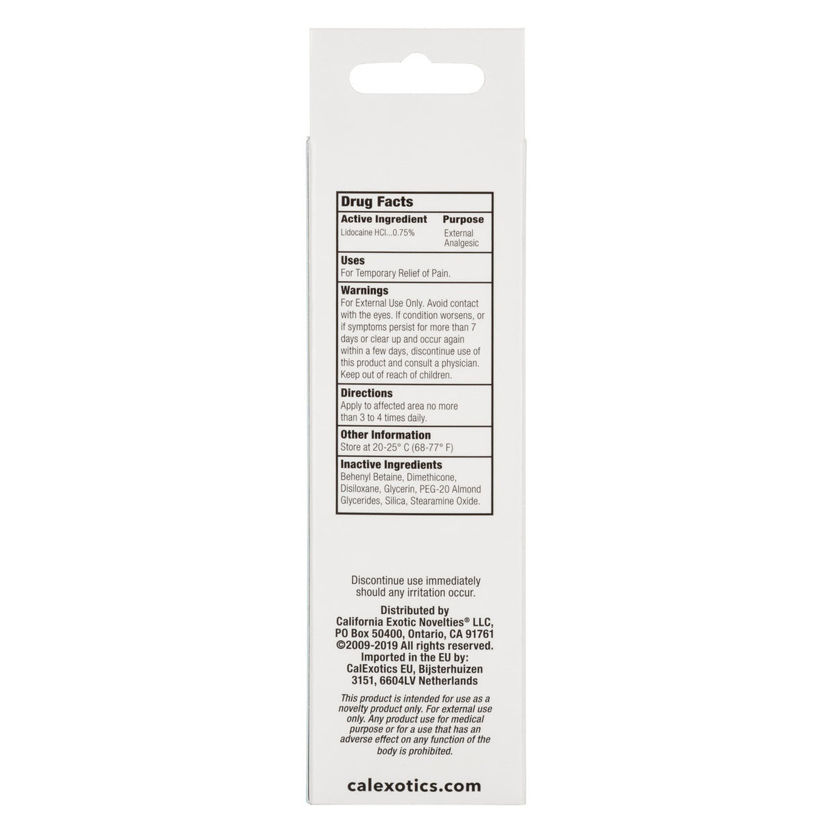 Anal Eze Gel - 1.5 Fl. Oz.