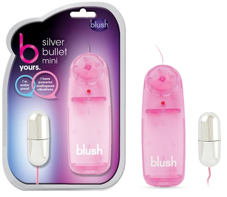 Blush Silver Bullet Mini Pearl Pink Bullet Vibrator - BL-05510
