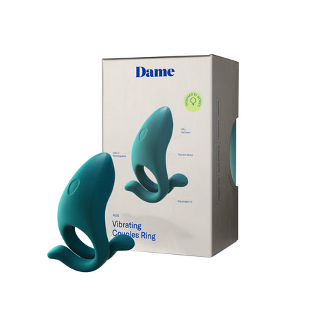 Dame Hug Vibrating Adjustable Cock Ring - DM1968