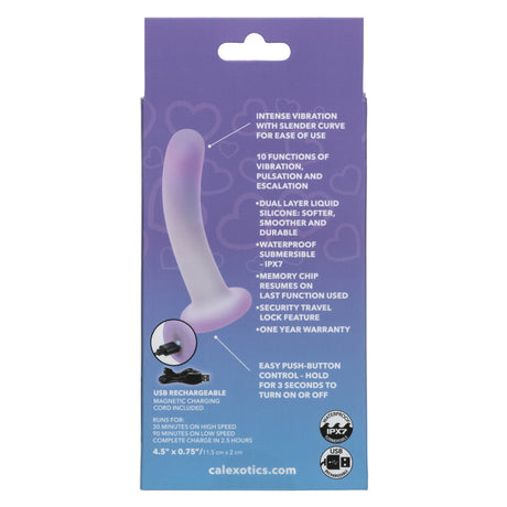 Lavender Haze Slender Curved Probe - Purple