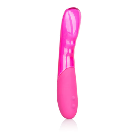 JOPEN Opal Glass Wand Vibrator — Pink, 8" - JO8150003
