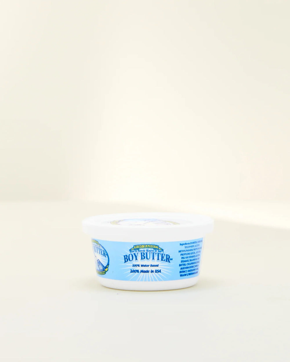 Boy Butter H2O Water-Based Lubricant — 4oz Tub - Y04