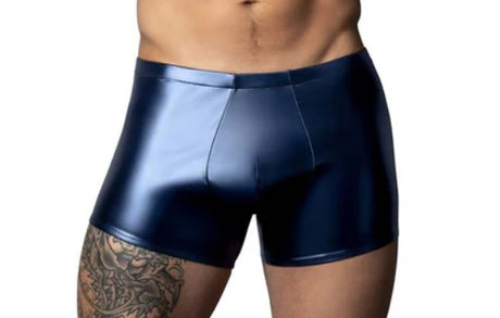 Male Power Liquid Onyx 2.0 Short — Large (Fits 36–38), Blue - MP-153301BEL