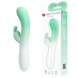 Pretty Love Cerberus Rabbit Vibrator — 30 Modes, Aqua Ombre - BI-014795-A1B