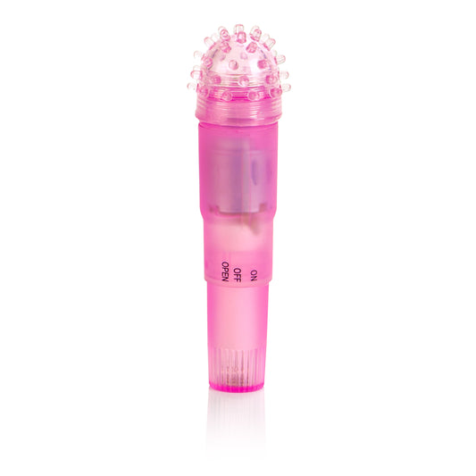 CalExotics Travel Teaser Kit — Pocket Massager with 3 Tips (Pink) - SE0004412