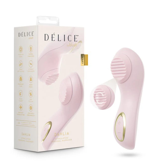 Blush Delice Dahlia Stimulating Personal Massager, Pink - BL-22610
