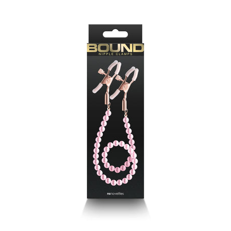 Bound - Nipple Clamps - Dc1 - Pink