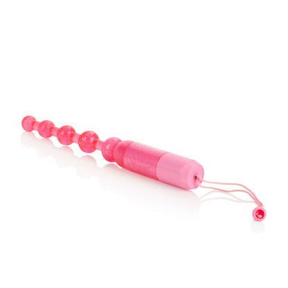 Vibrating Pleasure Beads - Pink by CalExotics
