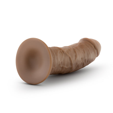 Blush Au Naturel 8 Inch Dildo with Suction Cup, Mocha - BL-55807