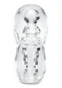 XGEN Zolo Gripz Spinner Clear Squeezable Stroker - X-ZO6041
