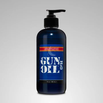 Gun Oil Pink Lubricant H2O Water-Based Lubricant — 32 oz - GOH2O-32