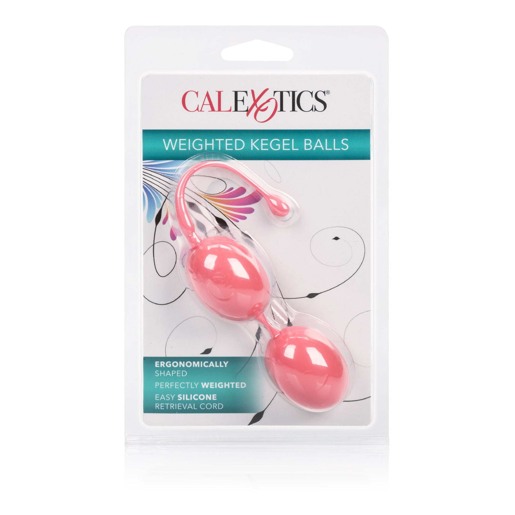 Weighted Kegel Balls - Pink by CalExotics