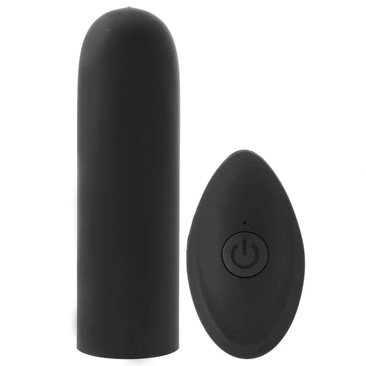 Cousins Group Pink Pussycat Remote Control Bullet Vibrator — Black - CG-PPVR