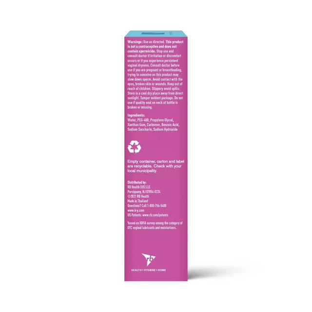 Paradise Marketing K-Y Liquid Personal Lubricant — 2.5 oz Bottle - PM8708
