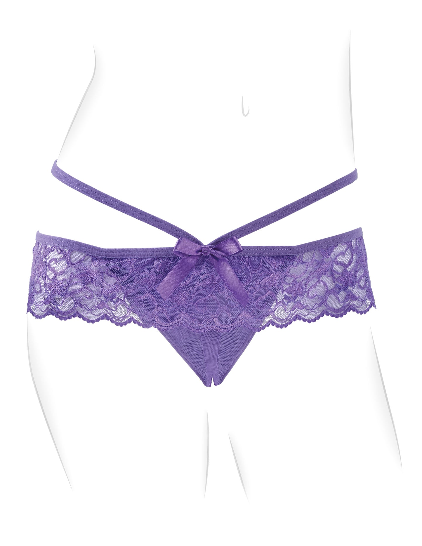 Fantasy for Her Crotchless Panty Thrill-Her by Pipedream