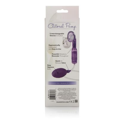 Intimate Pump - the Original Clitoral Pump - Purple by CalExotics