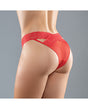 Adore Sheer & Lace Desire Panty Red O/S by Adore