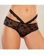 Adore Heartbreaker Panty Black O/S by Adore