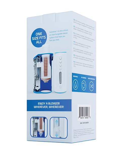 Autoblow AI Ultra Mouth Sleeve - Brown by Autoblow