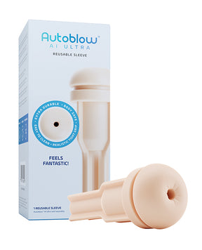 Autoblow AI Ultra Anus Sleeve - Beige by Autoblow