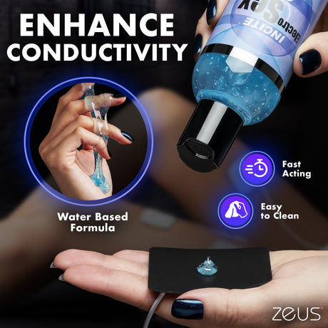 Zeus Incite Electrosex Gel - 8.5 oz - image 4