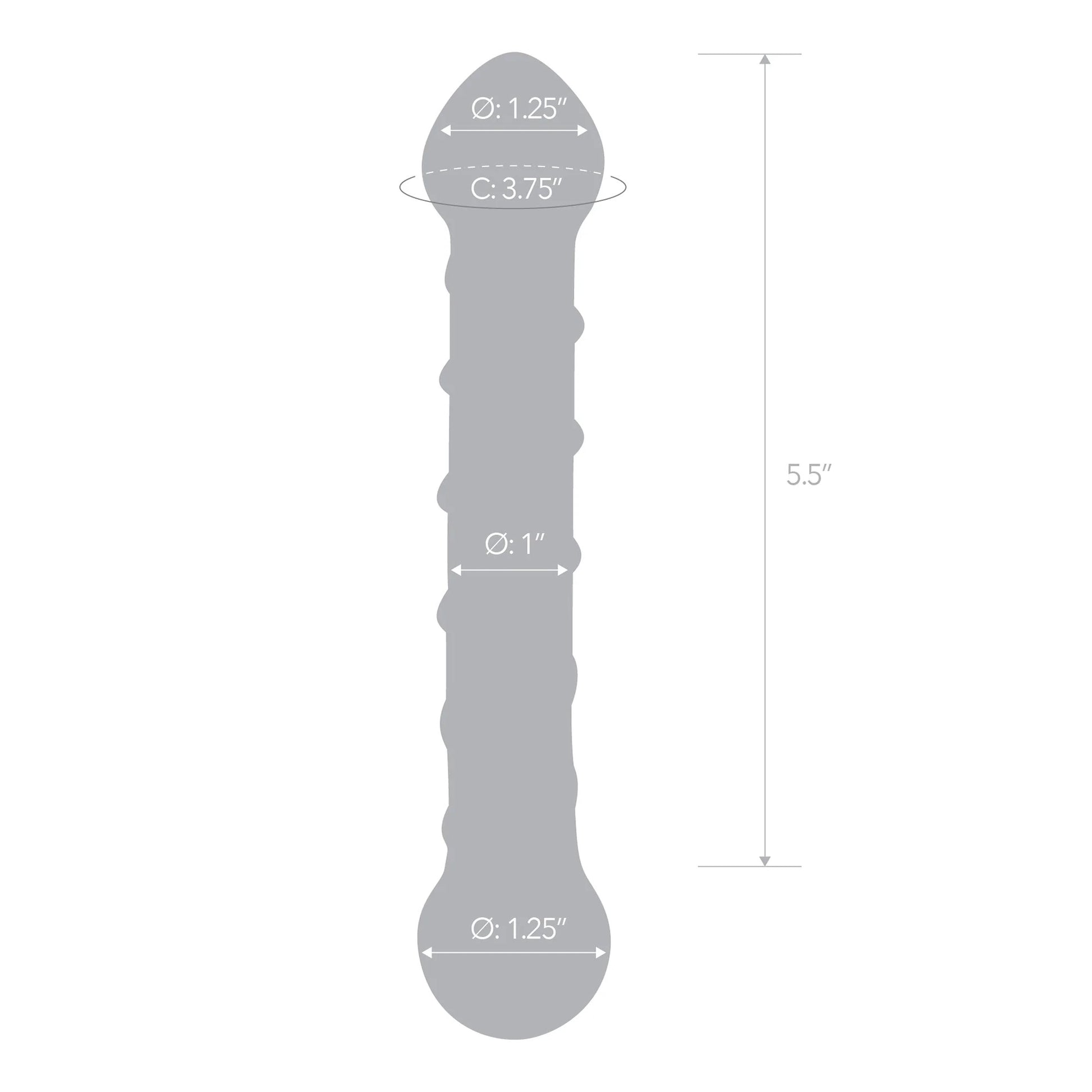 6.5 Inch Spiral Dildo by Electric Novelties