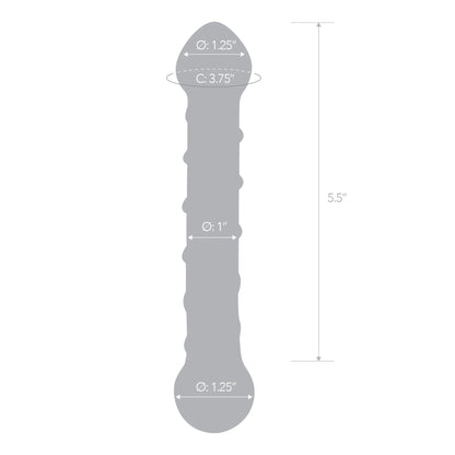 6.5 Inch Spiral Dildo by Electric Novelties