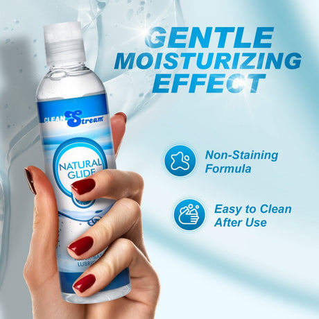 CleanStream Water-Based Anal Lube 8 oz - image 3