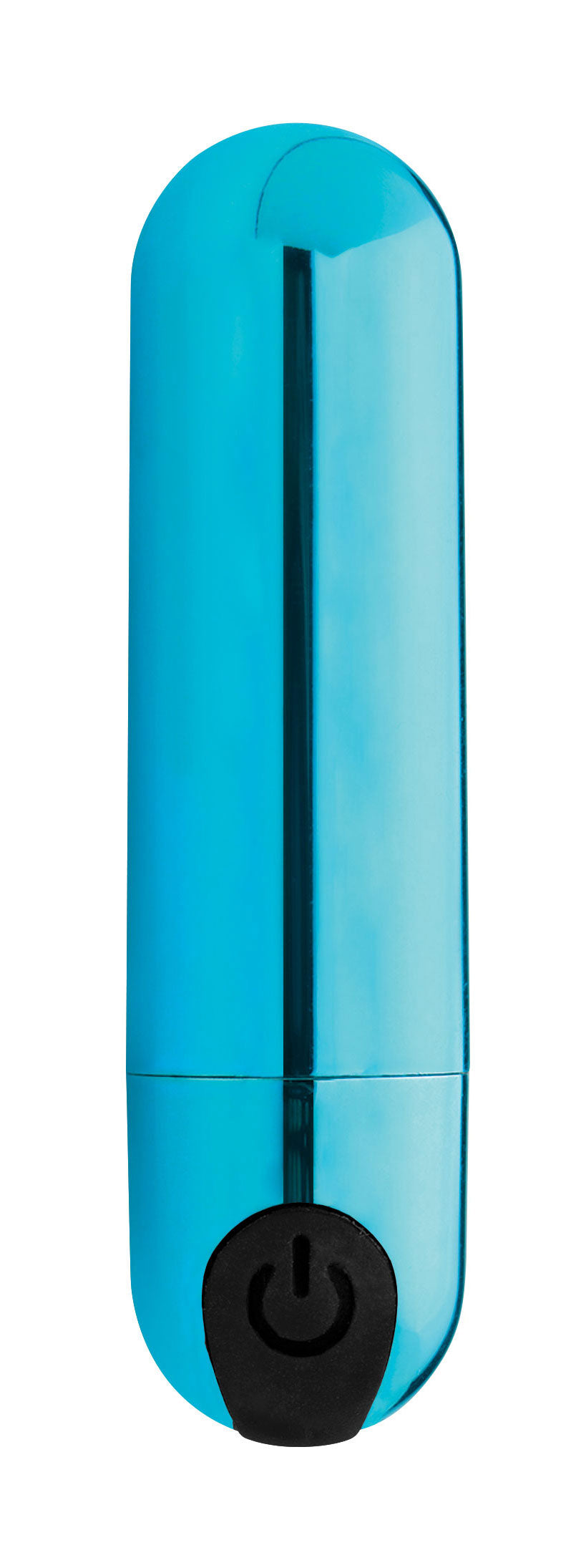 XR Brands Metallic Bullet Vibrator, 10 Vibration Patterns - Blue - BNG-AG656-BLU
