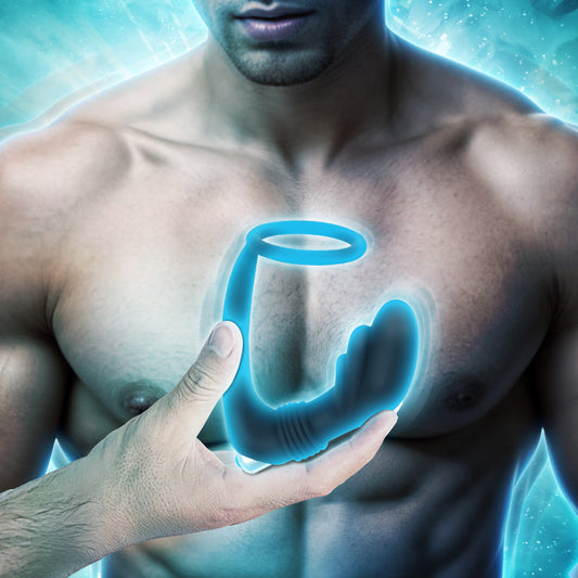 Nova Silicone Cock Ring and Prostate Vibe by Prostatic Play