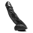 SexFlesh Big Bob 11 Inch Suction Cup Dildo, Black TPE - 848518021410