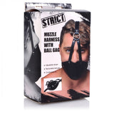 Mouth Harness with Ball Gag - image 5