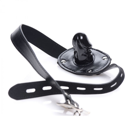 Bondage Hood with Penis Gag - image 3