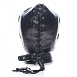 Bondage Hood with Penis Gag - image 6