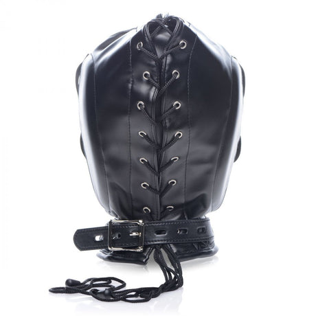 Bondage Hood with Penis Gag - image 6