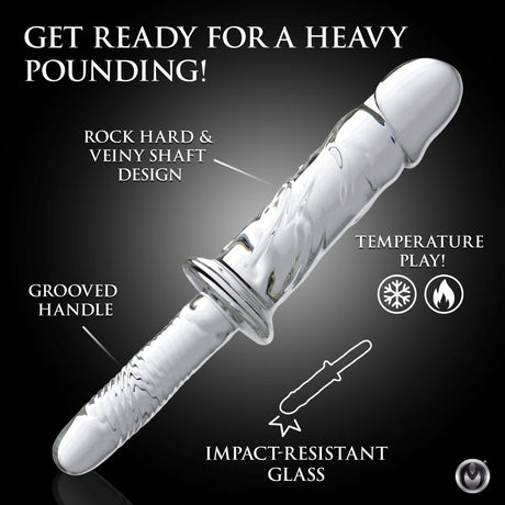 Brutus Glass Dildo Thruster - image 2