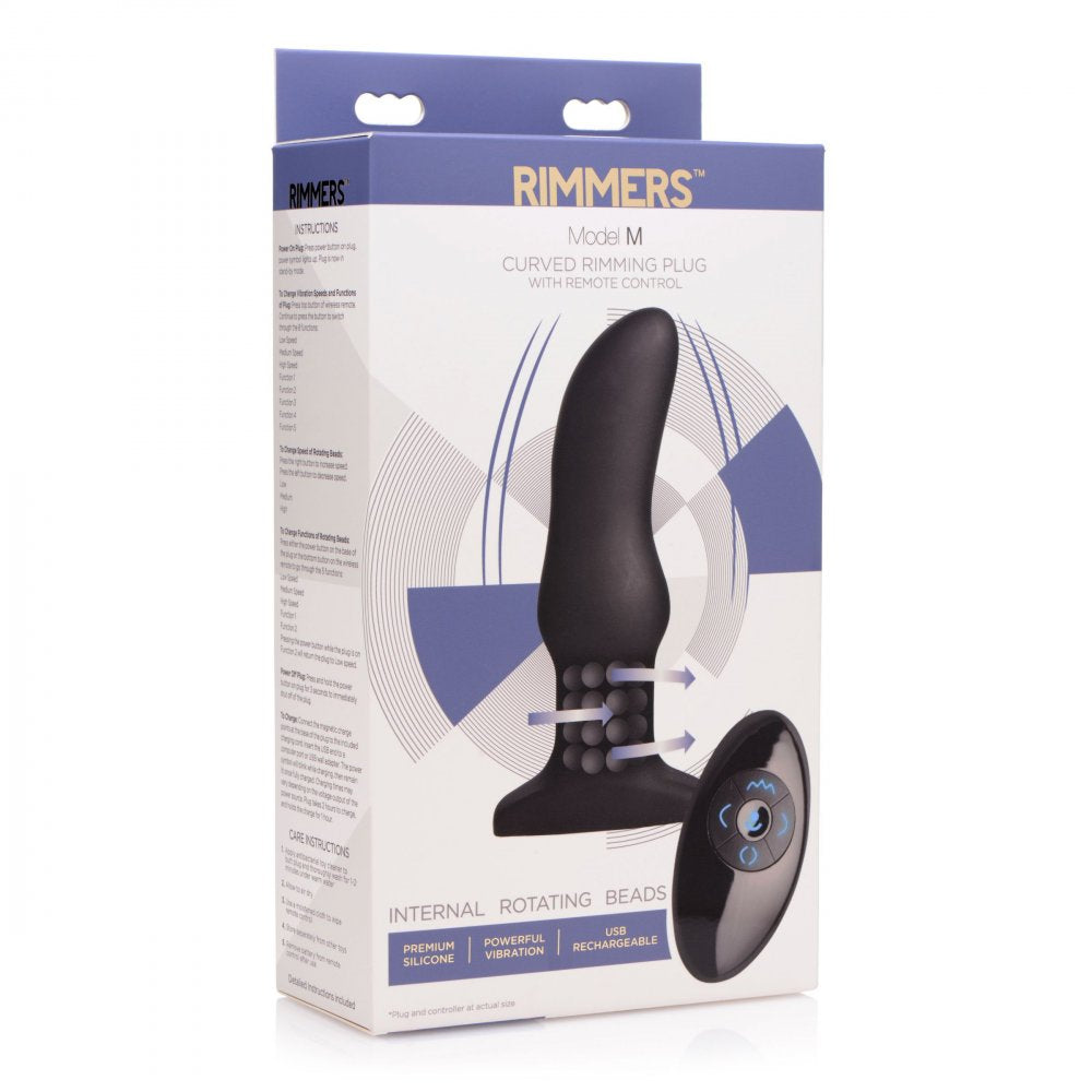 Rimmers Model M Curved Rimming Plug with Remote - image 8