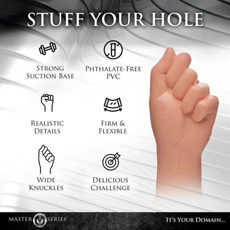 Knuckles Small Clenched Fist Dildo - image 5