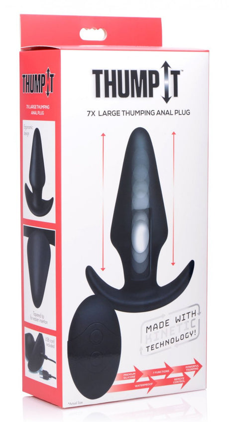 Kinetic Thumping 7X Large Anal Plug - image 6