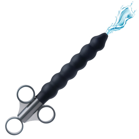 CleanStream Silicone Beaded Lubricant Launcher — XL, Black - 848518032669