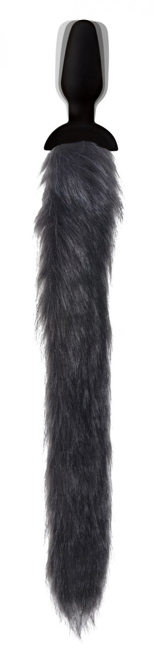 Remote Control Vibrating Fox Tail Anal Plug - image 4