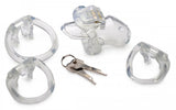 Clear Captor Chastity Cage - Small - image 3