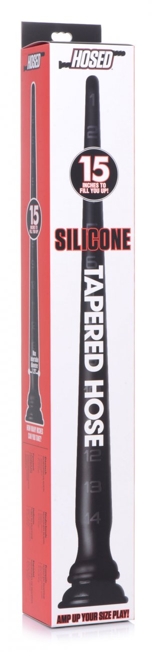 Silicone Tapered Anal Hose - 15 Inch - image 8