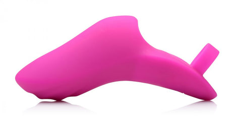 7X Finger Bang Her Pro Silicone Vibrator - Pink - image 3
