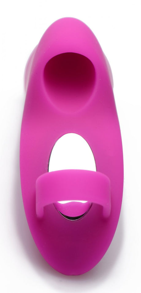 7X Finger Bang Her Pro Silicone Vibrator - Pink - image 4