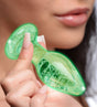 Glow-In-The-Dark Glass Anal Plug - Medium - image 1
